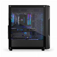 ENDORFY Regnum 400 ARGB ATX Mid Tower Black Tempered Glass Side Panel
