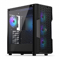 ENDORFY Regnum 400 ARGB ATX Mid Tower Black Tempered Glass Side Panel