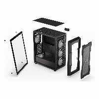 ENDORFY Regnum 400 ARGB ATX Mid Tower Black Tempered Glass Side Panel
