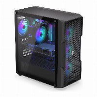 ENDORFY Regnum 400 ARGB ATX Mid Tower Black Tempered Glass Side Panel