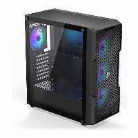 ENDORFY Regnum 400 ARGB ATX Mid Tower Black Tempered Glass Side Panel