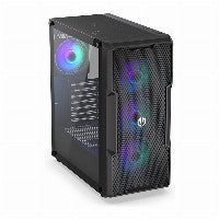 ENDORFY Regnum 400 ARGB ATX Mid Tower Black Tempered Glass Side Panel