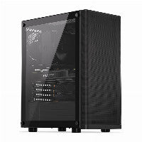 ENDORFY Ventum 200 Air ATX Mid Tower Black with Tempered Glass Side Panel and USB 3.2 Gen 1 Type-A