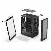 ENDORFY Ventum 200 Air ATX Mid Tower Black with Tempered Glass Side Panel and USB 3.2 Gen 1 Type-A