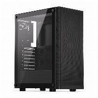 ENDORFY Ventum 200 Air ATX Mid Tower Black with Tempered Glass Side Panel and USB 3.2 Gen 1 Type-A