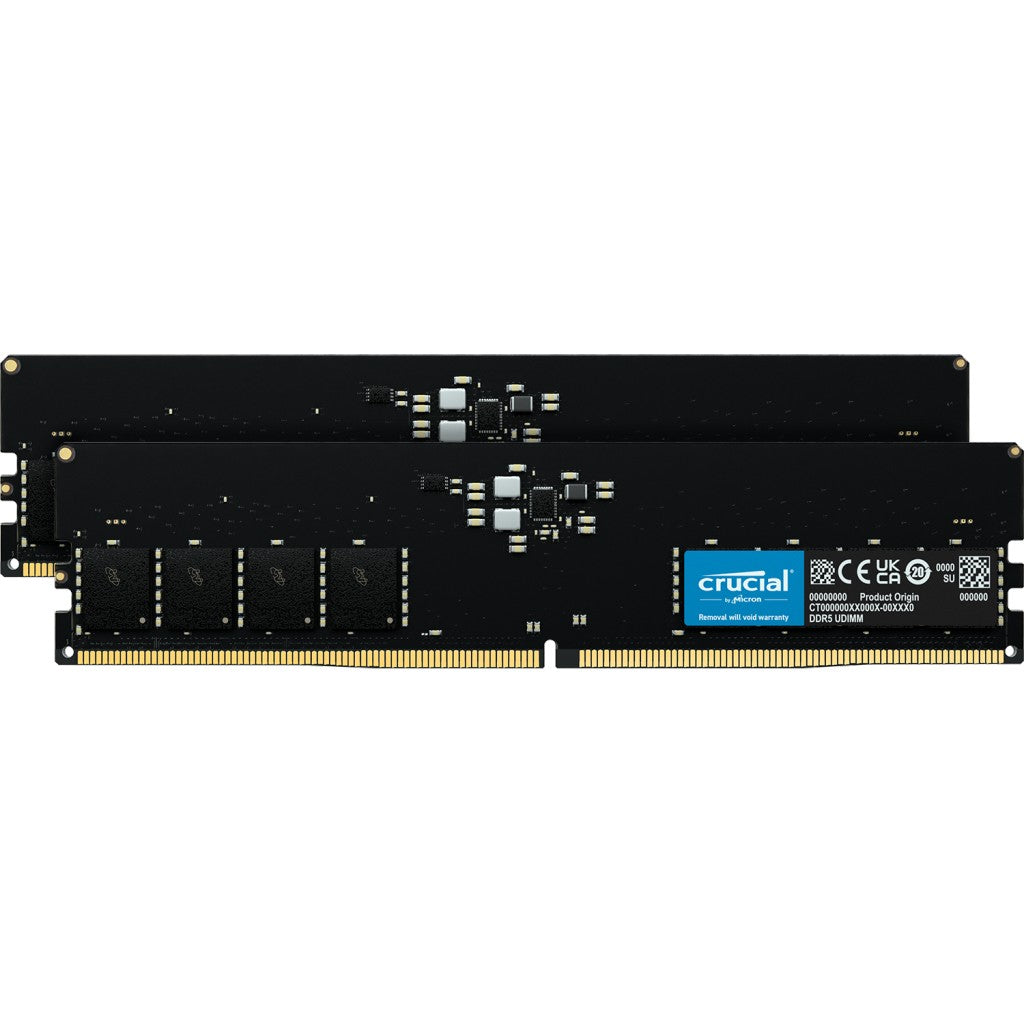 Crucial 5600 Kit 32GB 2x16GB UDIMM CL46 (16Gbit)