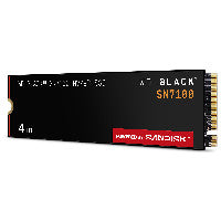M.2 WD Black 4TB SN7100 NVME PCI Express WDS400T4X0E PCIe 4.0 x4