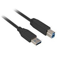 Kabel USB 3.0 StA-StB 5.0m schwarz