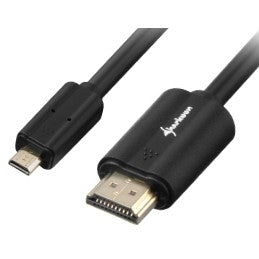 Sharkoon Kabel HDMI -> micro HDMI 4K 1m schwarz