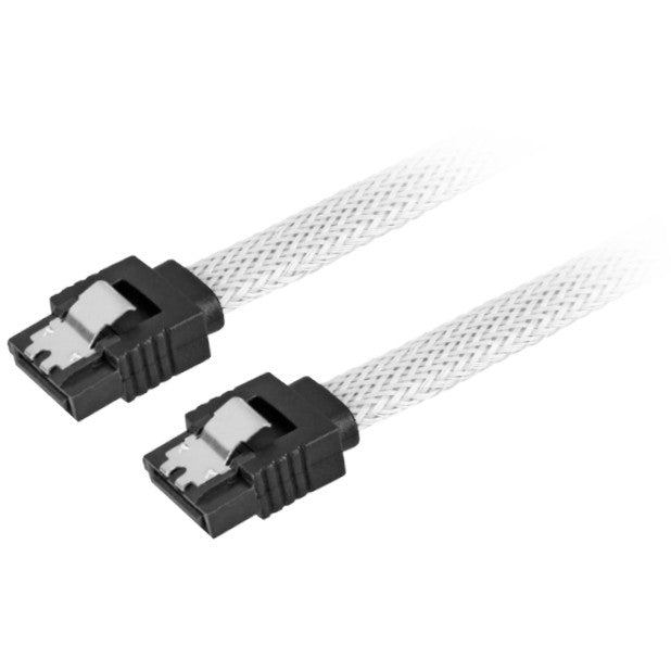 Sharkoon Kabel SATA III sleeve 0.30m blau