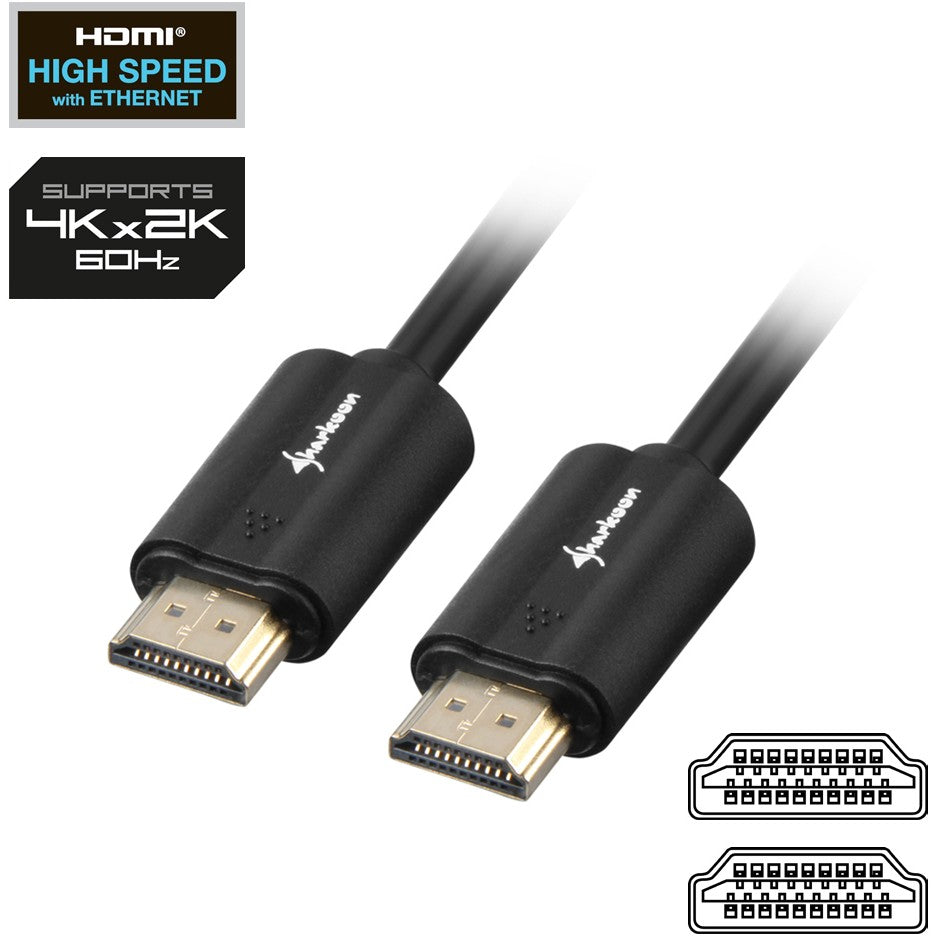 Sharkoon HMDI -> HDMI 4K 3m s