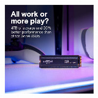 Crucial P310 w/Heatsink 4TB SSD M.2-2280 PCIe 4.0 x4 NVMe
