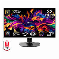 MSI 31.5"(80cm)TFT MPG 322URXDE QD-OLED Flat 240Hz Black