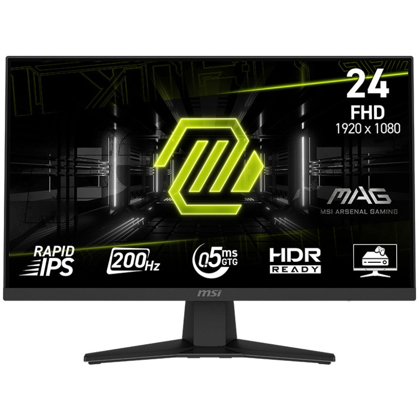 24.5"(62.23cm) MSI MAG 244F 9S6-3BC41H-001 retail