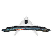 DELL Alienware 32 4K QD-OLED Gaming Monitor AW3225QF 80.26cm 31.6Zoll 3840x2160 16:9 240Hz HDMI DP USB – Ansicht 4