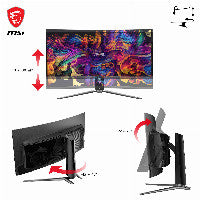 MSI MAG 341CQPDE Curved Gaming Monitor 86.82cm (34.18"") – Ansicht 5