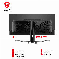 MSI MAG 341CQPDE Curved Gaming Monitor 86.82cm (34.18"") – Ansicht 6