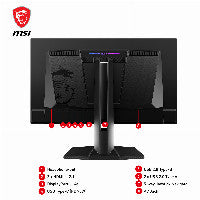 MSI MPG 271QRXDE QD-OLED Gaming Monitor 67.31cm (26.5"") – Ansicht 6