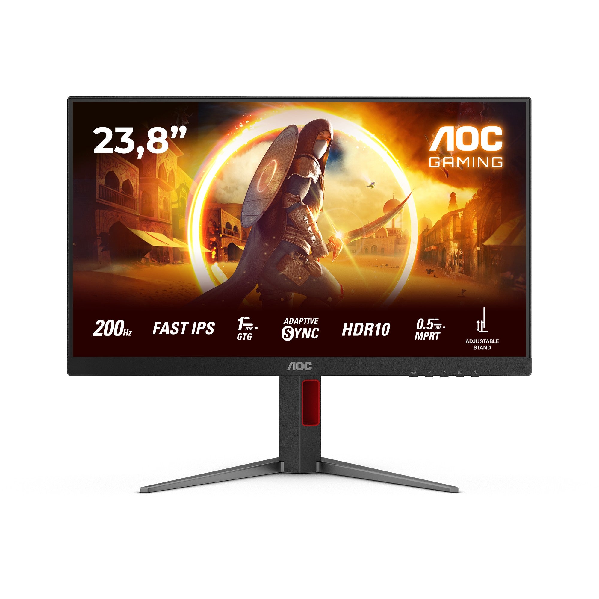 AOC 60.5cm (23.8") 24G4HA 16:09 2xHDMI+DP black/red