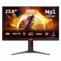 AOC 60.5cm (23.8") 16:09 2xHDMI+DP black/red