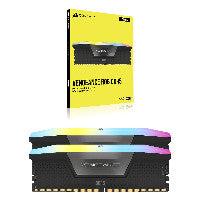 Corsair Vengeance RGB Black DDR5-5200 CL38 48GB (2x24GB)