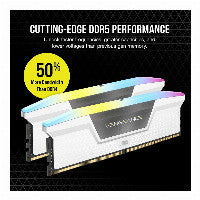 Corsair Vengeance RGB White / Silver DDR5-6000 CL30 64GB (2x32GB)