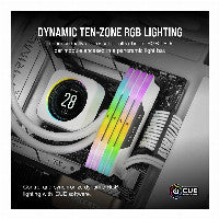 Corsair Vengeance RGB White / Silver DDR5-6000 CL30 64GB (2x32GB)