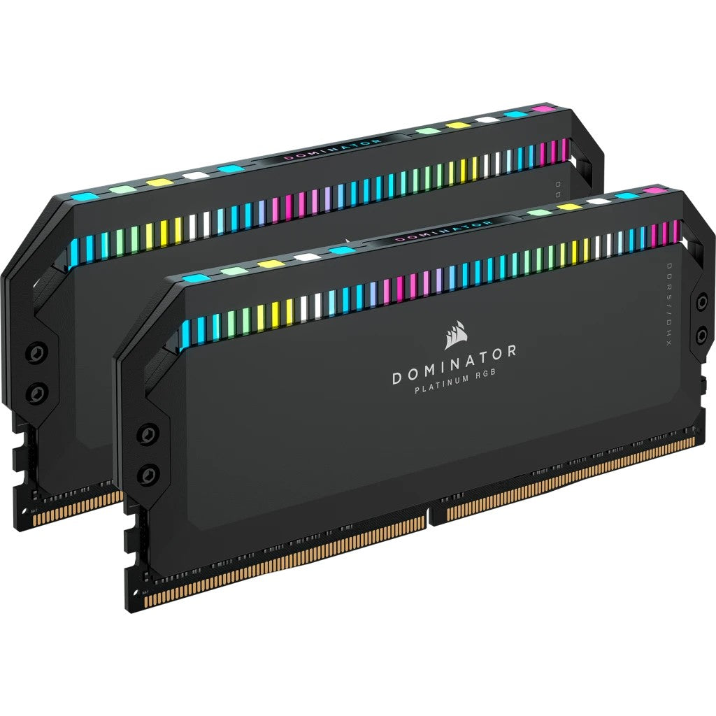 32 GB Corsair DIMM 6200 (2x 16 GB) Dual-Kit (schwarz. CMT32GX5M2X6200C36. Dominator Platinum RGB. INTEL XMP)