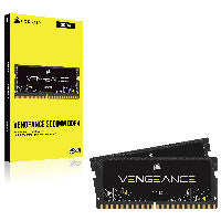 16 GB Corsair SO-DIMM 2666 (2x 8 GB) Dual-Kit (schwarz. CMSX16GX4M2A2666C18. Vengeance)