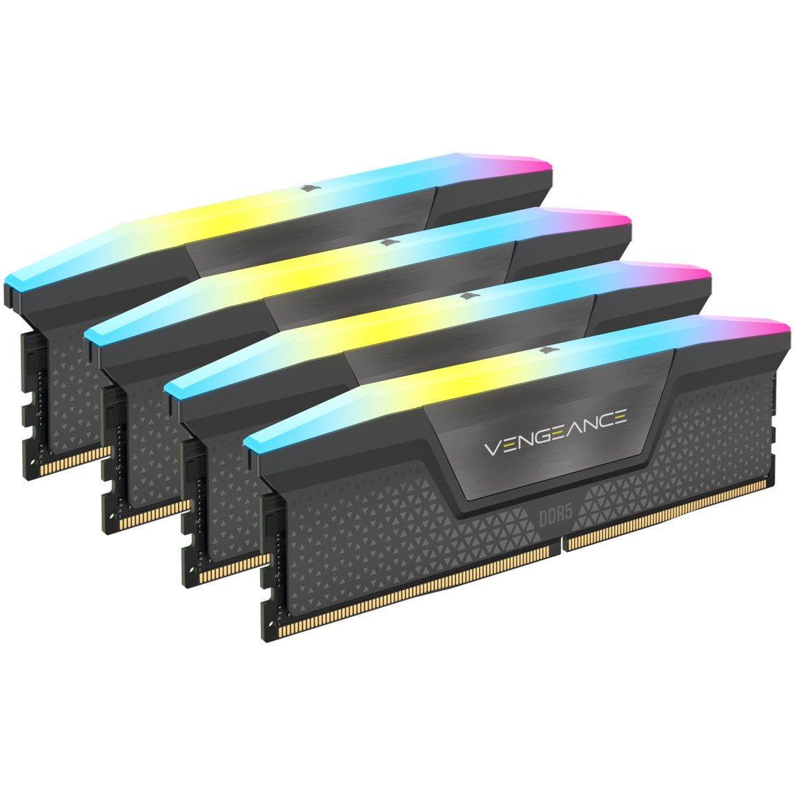 64 GB Corsair SIMM 5600 (4x 16 GB) Quad-Kit (schwarz. CMH64GX5M4B5600Z36. Vengeance . AMD EXPO)