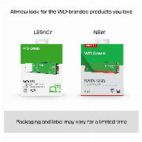 M.2 WD Green NVMe 480GB Internal Solid State Drive 6Gb/s - WDS200T5B0E-00CPE0