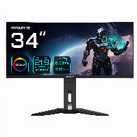 GIGABYTE MO34WQC2 86,36cm 34Zoll OLED gaming monitor 3440x1440 WQHD 250 cd/m2 240Hz 2xHDMI 2.1 1xDP 1.4 1xUSB C