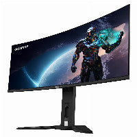 GIGABYTE MO34WQC2 86,36cm 34Zoll OLED gaming monitor 3440x1440 WQHD 250 cd/m2 240Hz 2xHDMI 2.1 1xDP 1.4 1xUSB C – Ansicht 3
