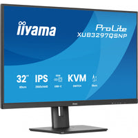 IIYAMA XUB3297QSNP-B1 81.28cm 32Zoll IPS-panel 2560x1440 350cd/m USB-C Dock LAN/95W PD/DP-OUT KVM USB 3x3.2+1xC 1ms