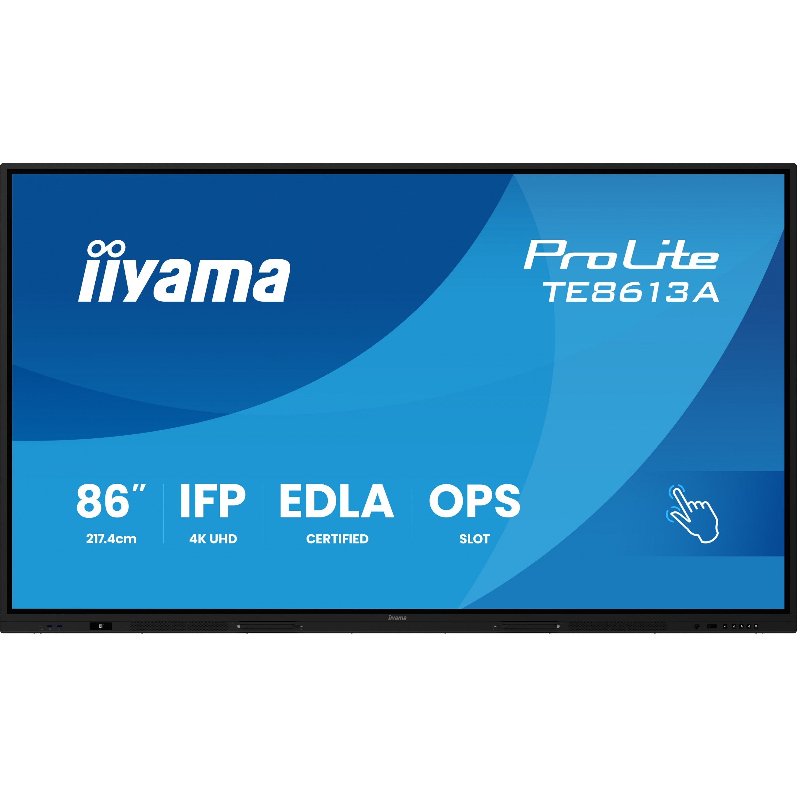 iiyama ProLite TE8613A-B1AG 86 IPS 4K Infrarot 40xTouch