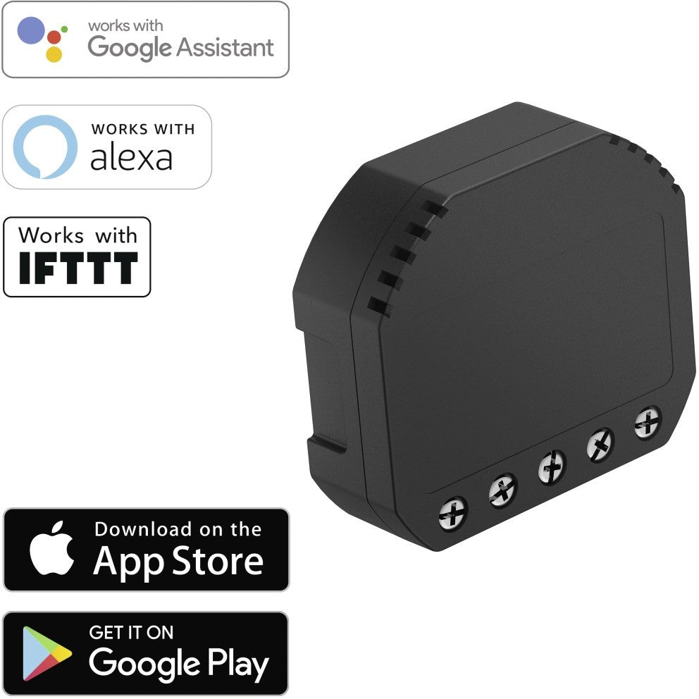 Hama WiFi Nachrst-Schalter fr Leuchten/Steckdosen Unterputz