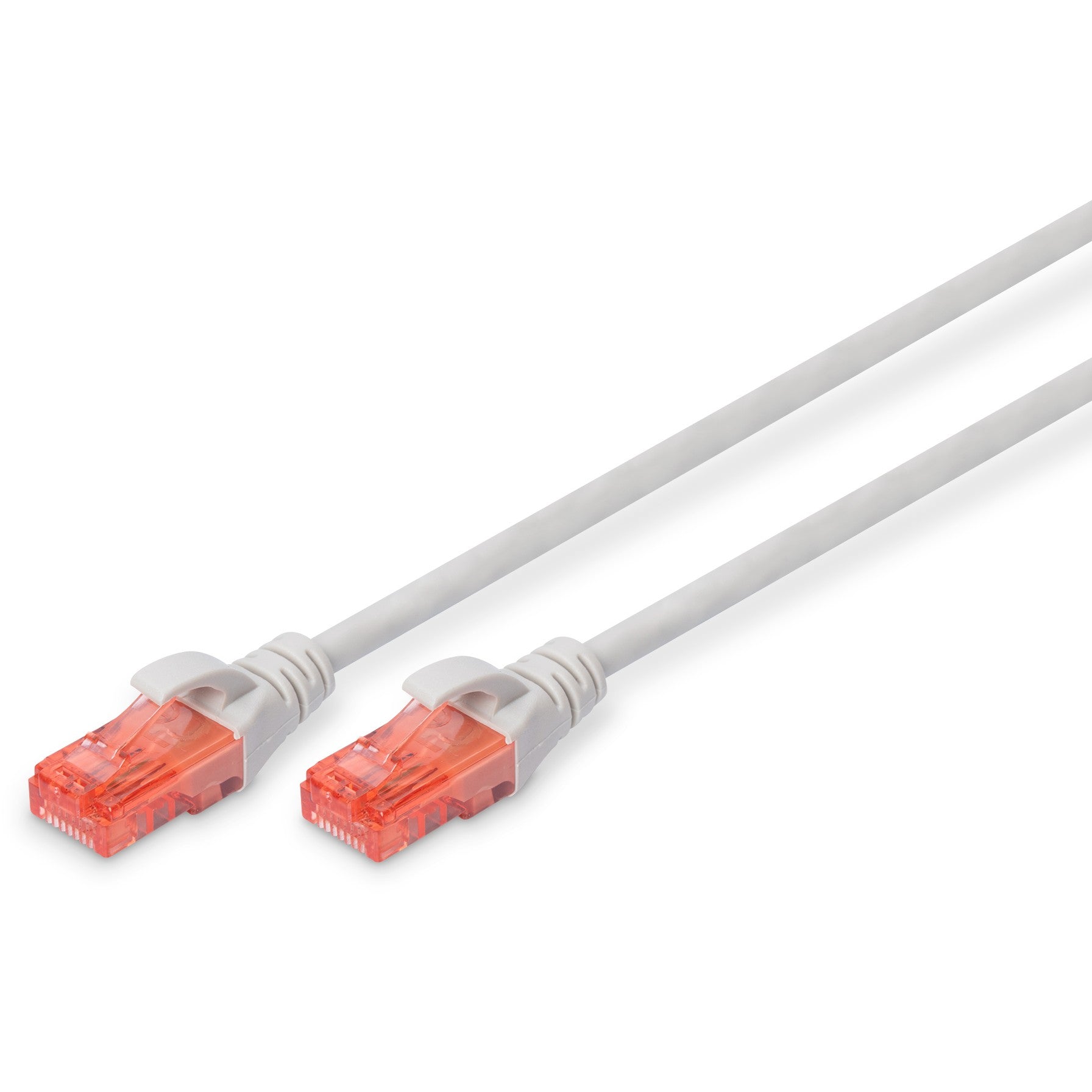 DIGITUS CAT 6 U-UTP Patchkabel PVC AWG 26/7 Lnge 3m Farbe Grau