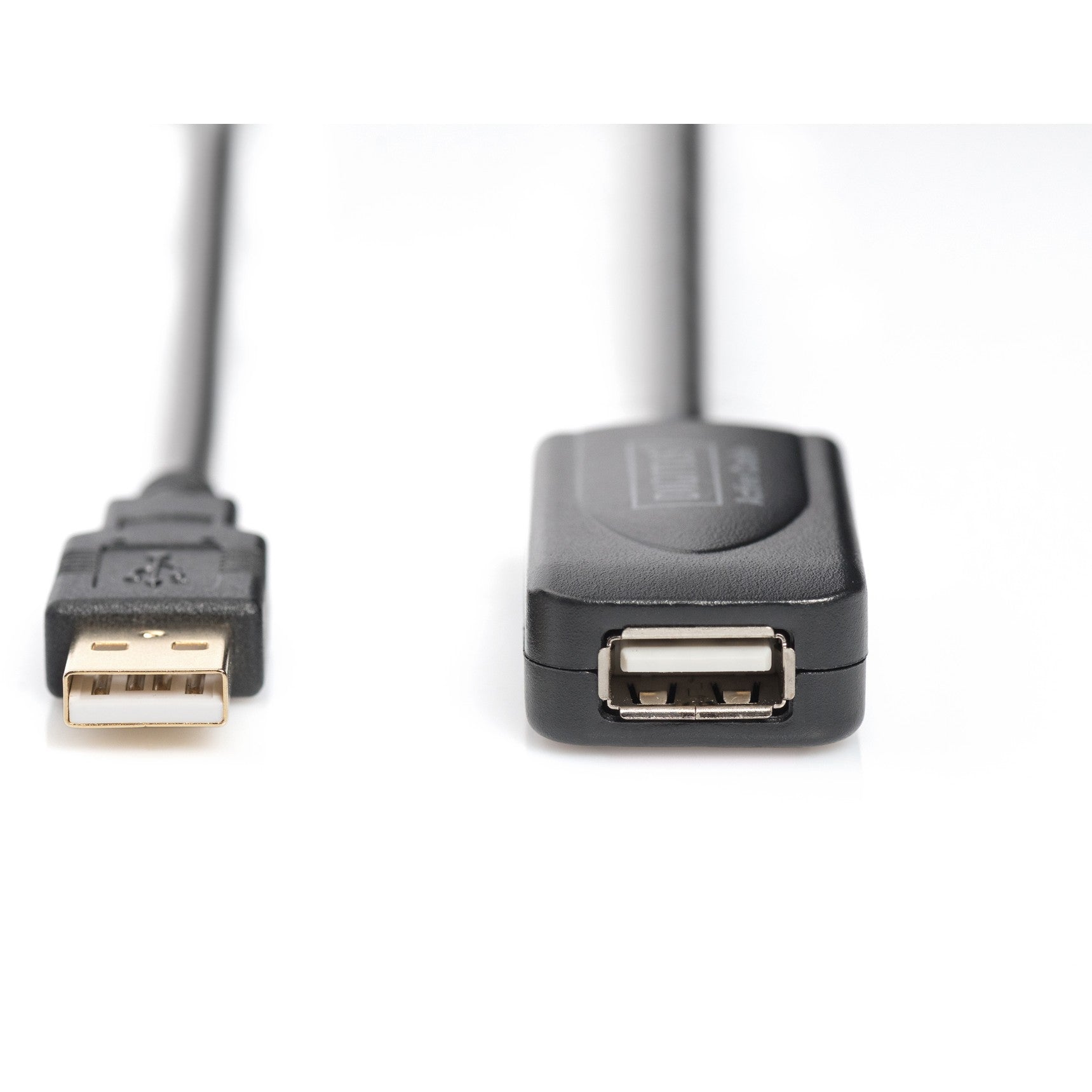 DIGITUS USB 2.0 Verlängerungskabel Typ A -A St/Bu 5.0m. sw