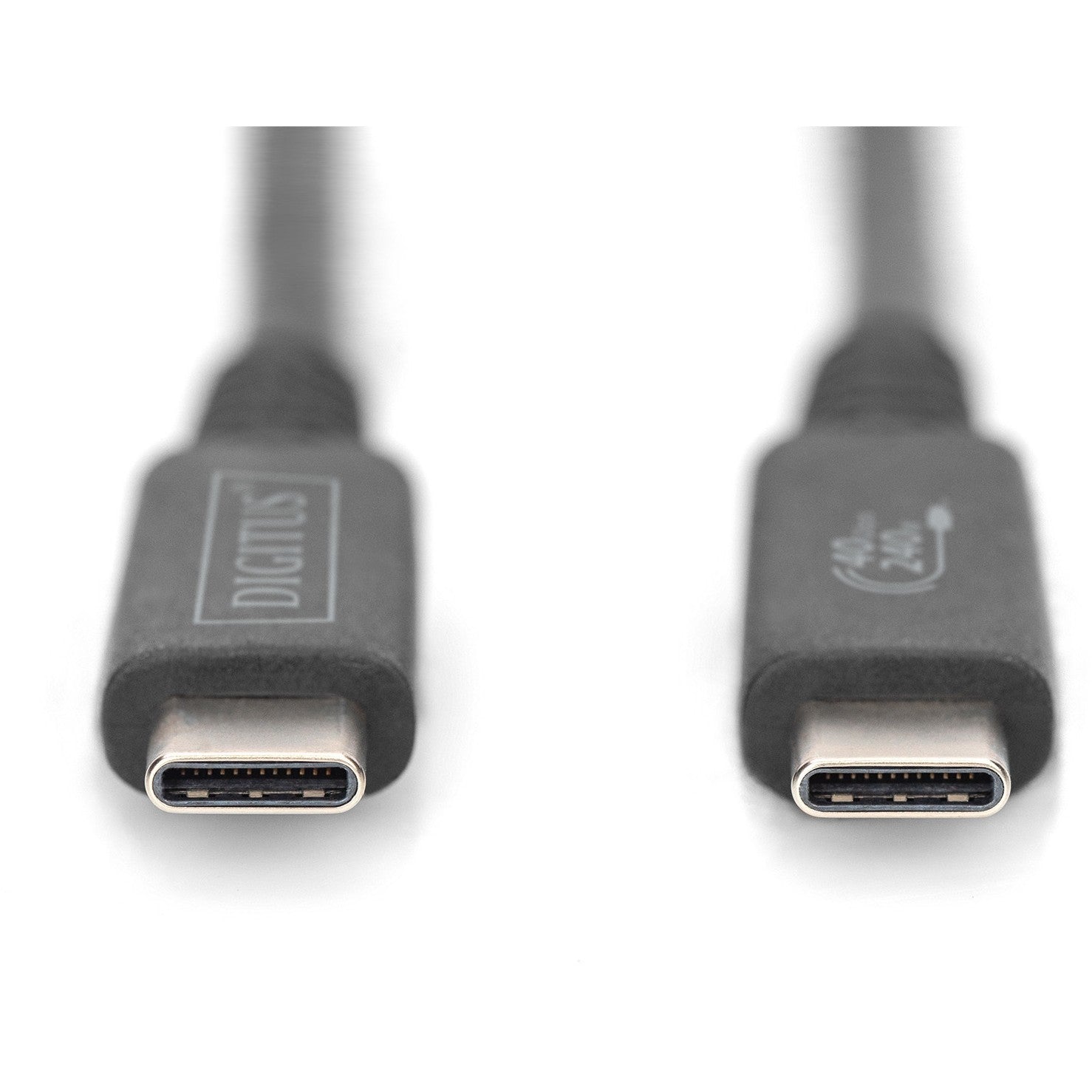 DIGITUS USB 4.0 Typ-C Anschlusskabel 0.8m. 8K