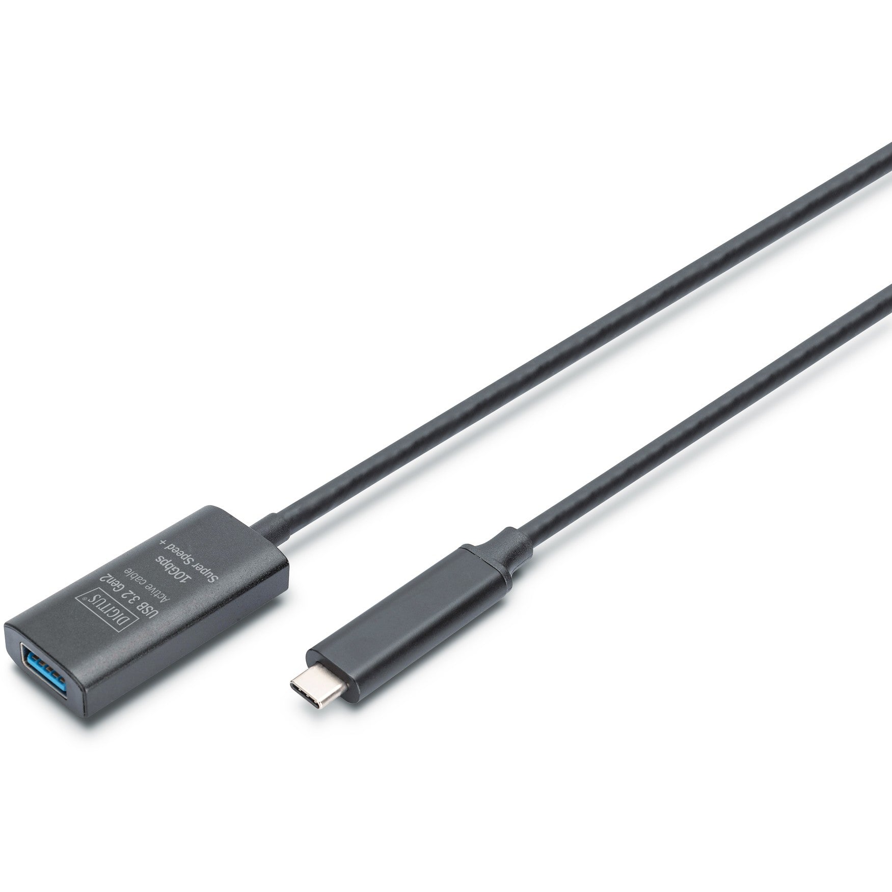DIGITUS Verlängerungskabel USB-C->USB-A St./Bu. 10G 5.00m