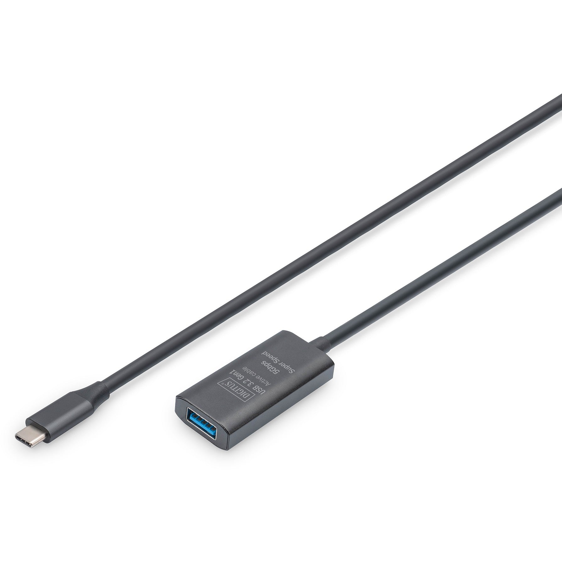 DIGITUS Verlängerungskabel USB-C->USB-A St./Bu. 5G 5.00m