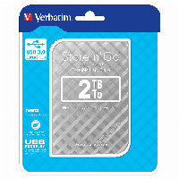 Verbatim 2,5" Verbatim 6.3cm 2TB USB 3.0 Store'n Go Gen2 Silver retail – Ansicht 5