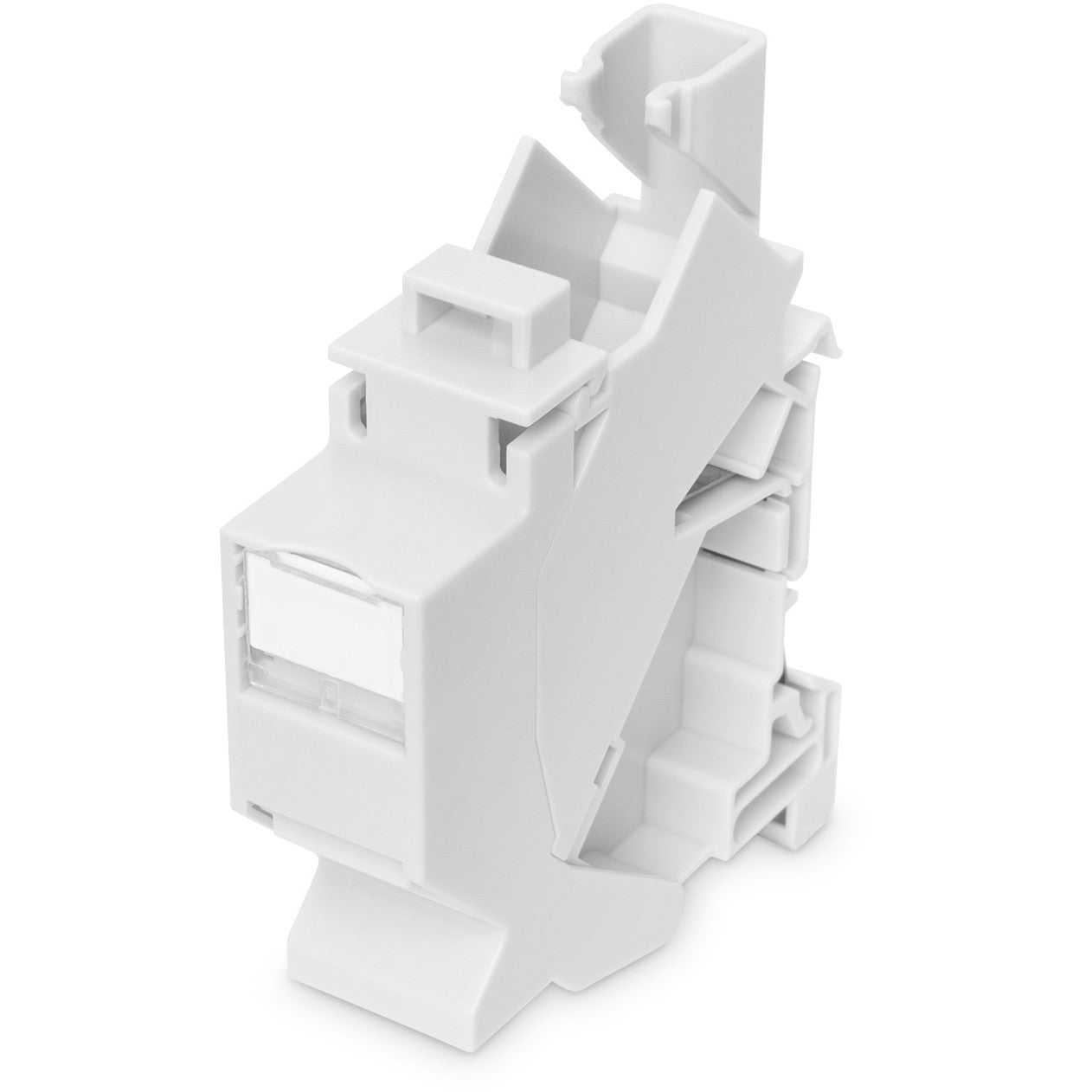 DIGITUS Hutschinenadapter für Keystone Module IP20 Beschrift