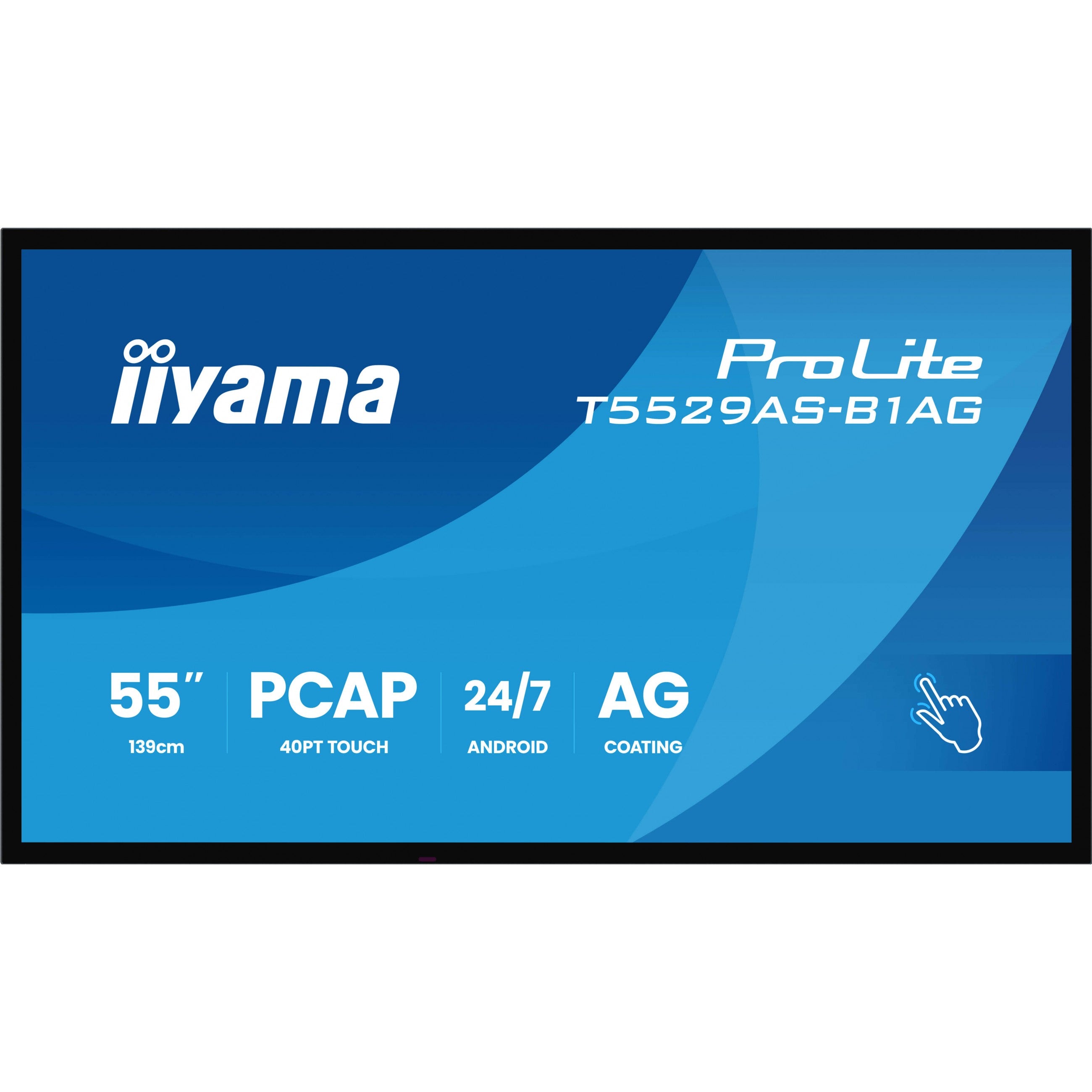 IIYAMA DS T5529AS 139cm PCAP TOUCH 55''/3840x2160/2xHDMI/USB/USB-C 24/7