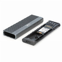 Digitus Gehäuse USB 3.1 Gen2 SSD M2 NVMe + SATAIII Alu – Ansicht 2