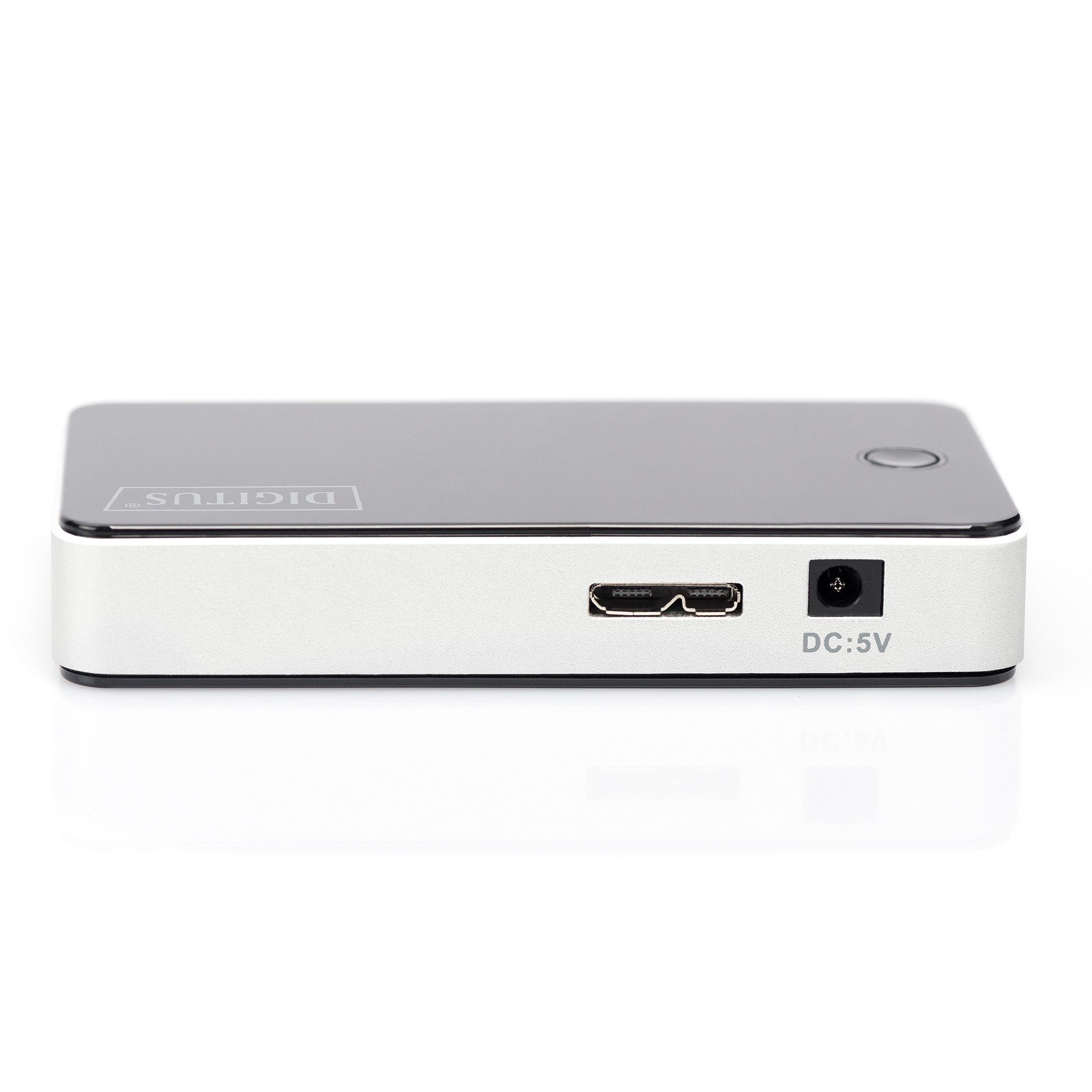 DIGITUS USB-Hub 4-Port 3.0->4xA3.0 m.Netzteil schwarz