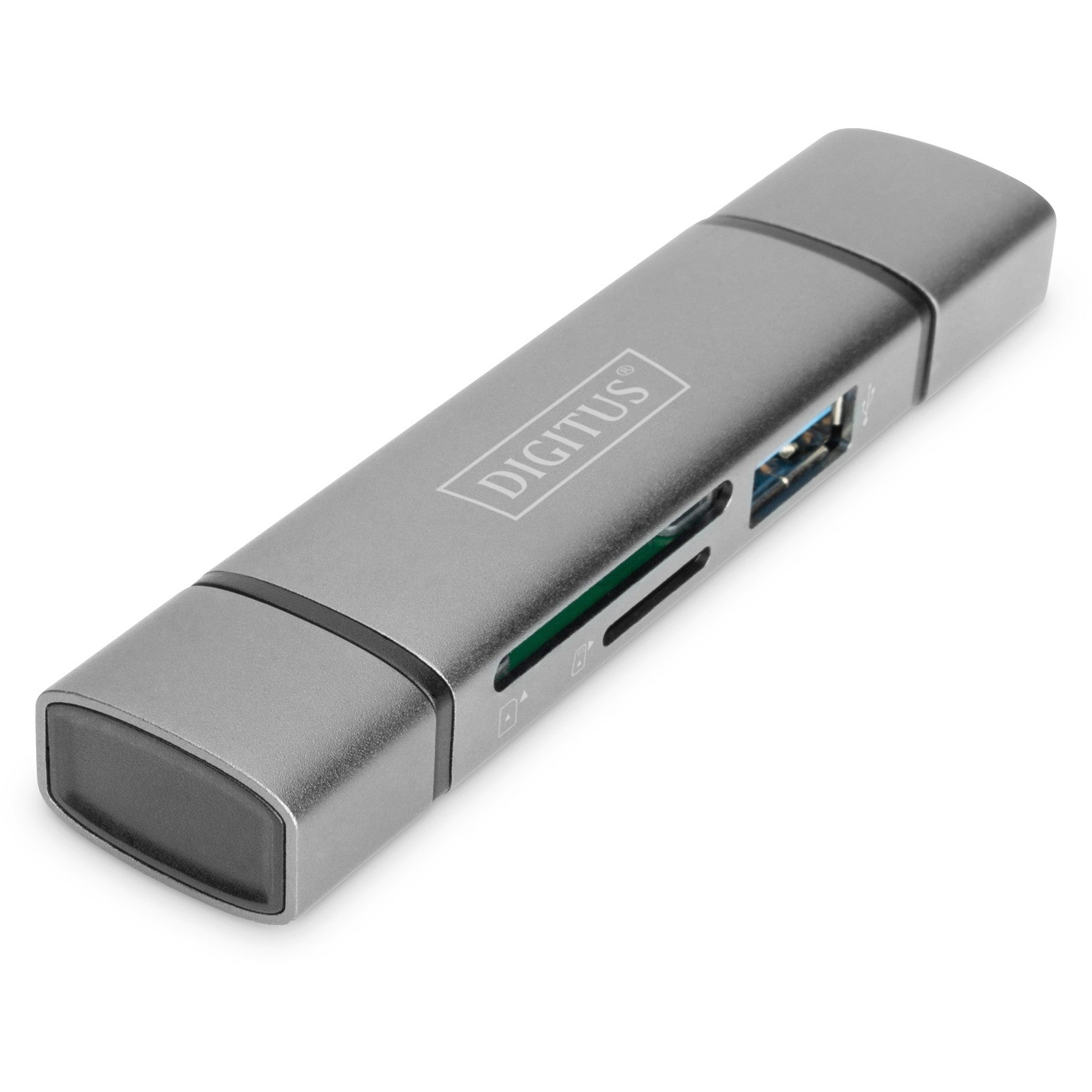 DIGITUS Reader USB-C + USB 3.0. SD + Micro SD + USB3.0 OTG