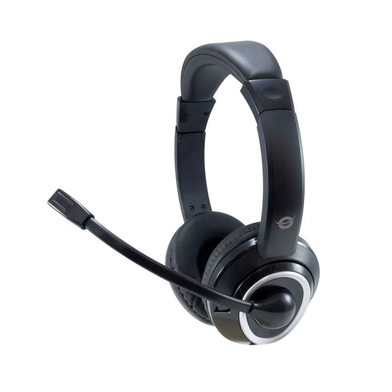 CONCEPTRONIC Headset Klinke Mikro.int.Bed.Stereo 2.0m sw