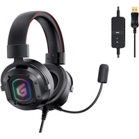 CONCEPTRONIC Gaming Headset USB Mikro.7.1.int.Bed. 2.2m sw