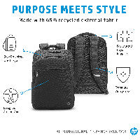 HP HP Professional 43,9cm 17,3" Notebook Rucksack Schwarz – Ansicht 5